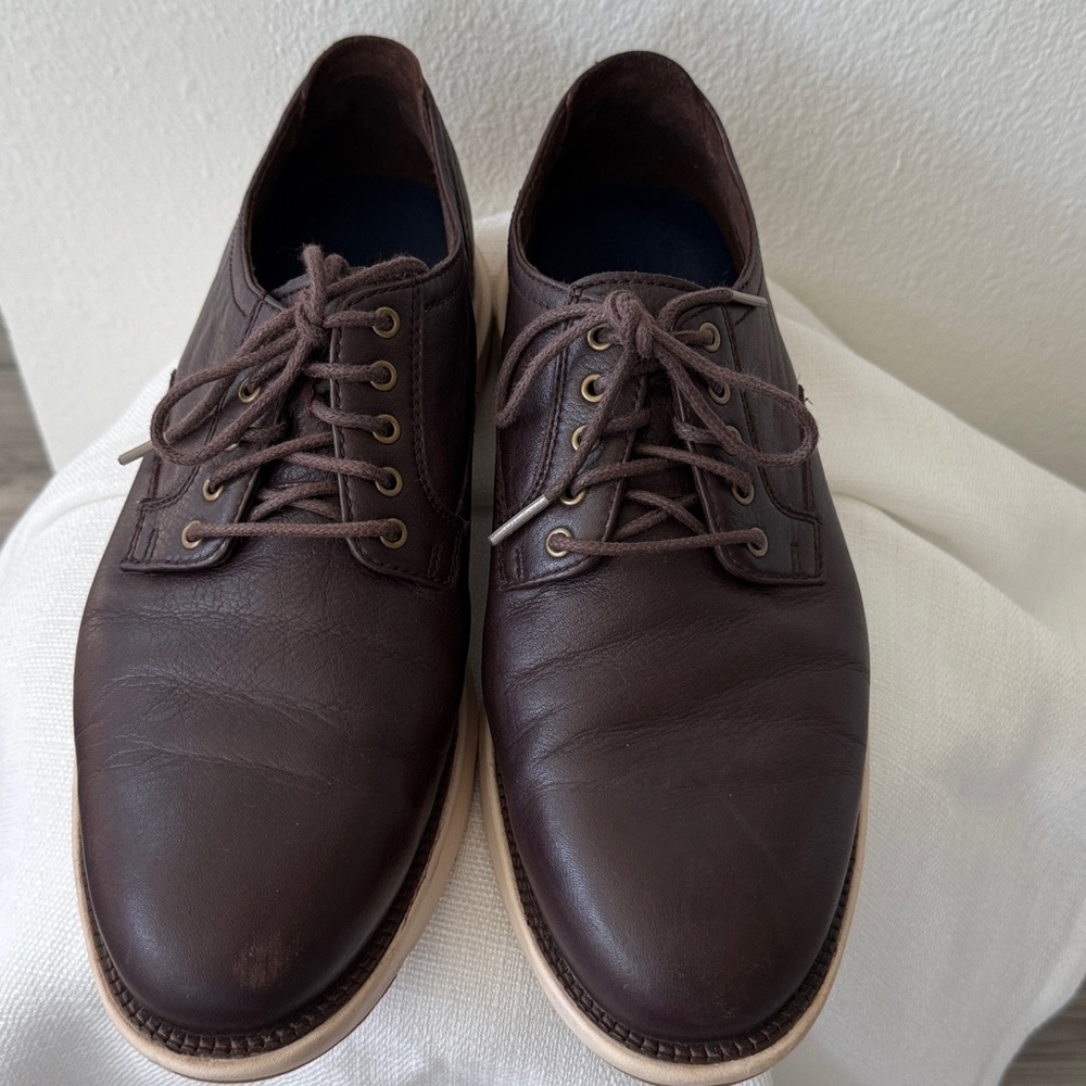 Cole Haan Grand Plus Essex Wedge Oxford Dark Coffee (C33828) Men's Size 9M